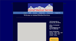 Desktop Screenshot of animalmedicalservicesnv.com
